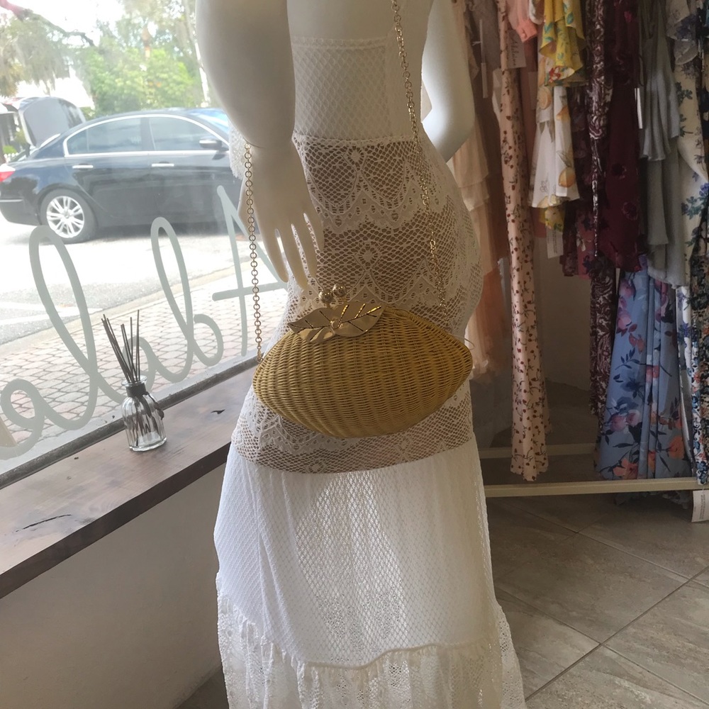 Serpui Marie Sicilian Lemon Crossbody Bag